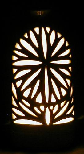 Flower Bottle Luminary (Night)