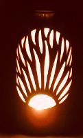 Sun Rise Bottle Luminary (Night)