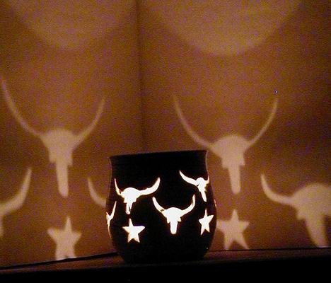 Long Horn Candle Cup