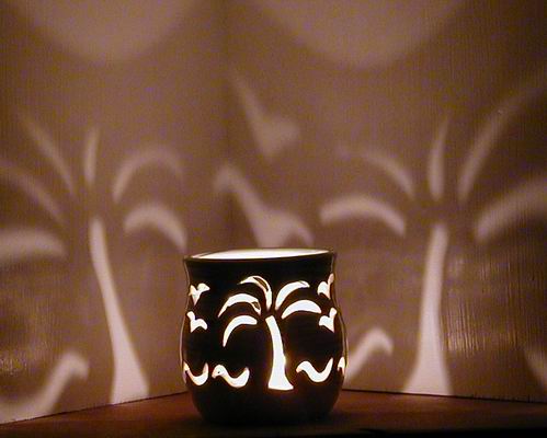 Palms Candle Cup