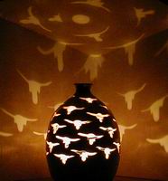 Long Horn Round Luminary