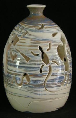 Kokopelli Round Luminary (Day - side 2)