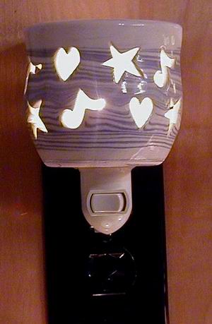 Hearts, Stars, Notes Night Light day