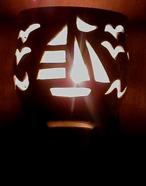 Boat Night Light night