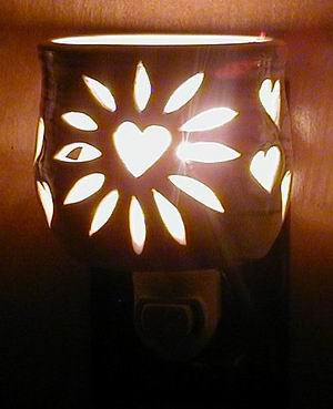 Heart Center Night Light night