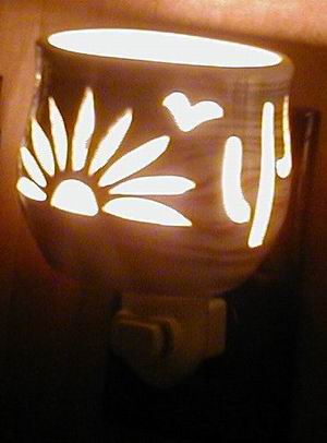 Sunset Cactus Night Light night