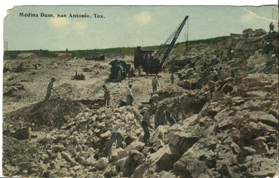 Post card of the Dam Quarry